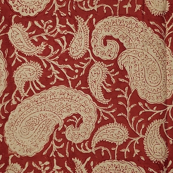 NWT hand block printed table cover. - Picture 4 of 6